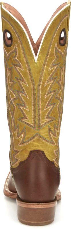 'Tony Lama' Men's 15" Fairview Buckaroo Western Square Toe - Brown / Moss Green -Outdoor Shoes Store TNL 006 SA2001 1024x1024@2x