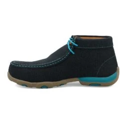 'Twisted X' Women's Chukka Driving Moc EH Comp Toe - Dark Teal / Turquoise -Outdoor Shoes Store WDMNT01.06 4800x4800 R 1024x1024@2x