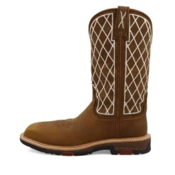 'Twisted X' Women's 11" Nano Western Work EH Carbon Toe - Oiled Saddle -Outdoor Shoes Store WXBN002.06 4800x4800 L 1024x1024@2x