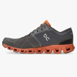 'On Running' Men's Cloud X - Rust / Rock -Outdoor Shoes Store cloud x 2 fw21 rust rock m g4 1024x1024@2x