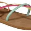 'Roxy' Women's Peyton Strappy Sandal - Neon Lights