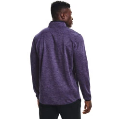 'Under Armour' Men's 1/2 Zip Fleece - Twilight Purple / Black -Outdoor Shoes Store s7.V5 1357145 500 BC 1024x1024@2x