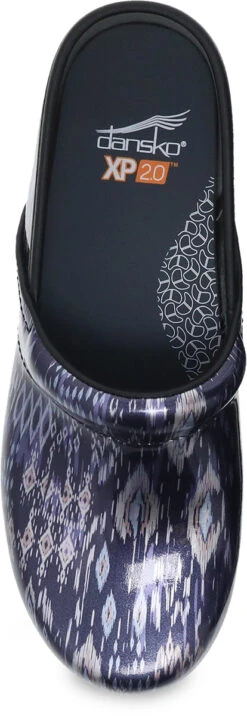 'Dansko' Women's XP 2.0 - Navy Ikat Patent -Outdoor Shoes Store top 3950090202 1024x1024@2x